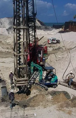 services 1 14c auger cast piles ocean villas